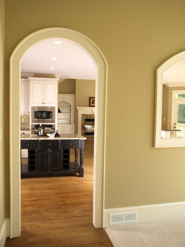 Arched Molding Installation