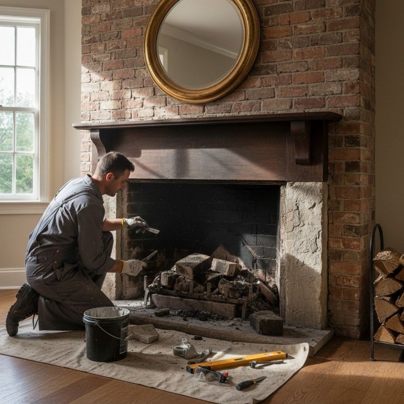 Fireplace Mantel Replacement