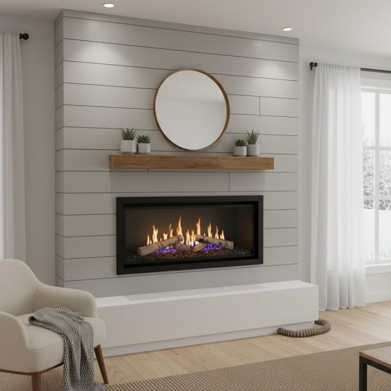 Fireplace Shiplapping