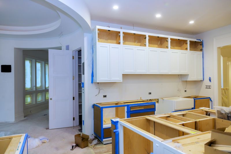 Kitchen Molding Installation