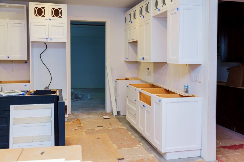 Kitchen Molding Installation