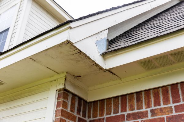 Soffit Damage Repair in Ames