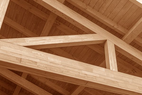 Wood Beam Installation in Ames