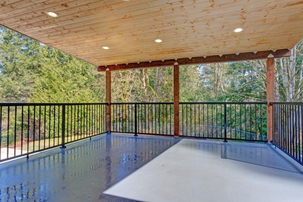 Deck Ceiling Installation in Ames