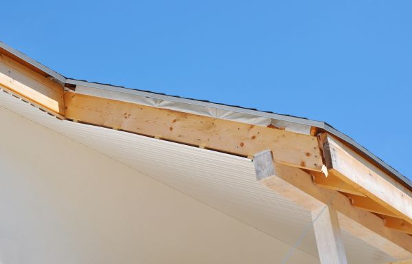 Wooden Soffit Repair in Ames