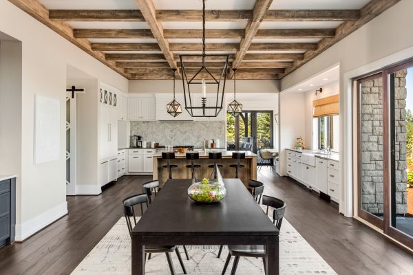 Ceiling Beam Installation in Ames