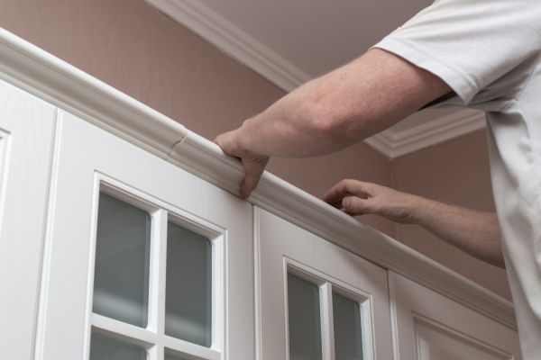 Kitchen Molding Installation in Ames