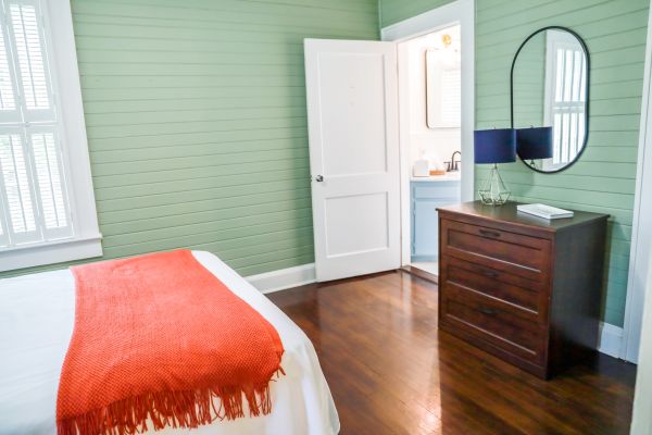 Bedroom Shiplap Installation in Ames