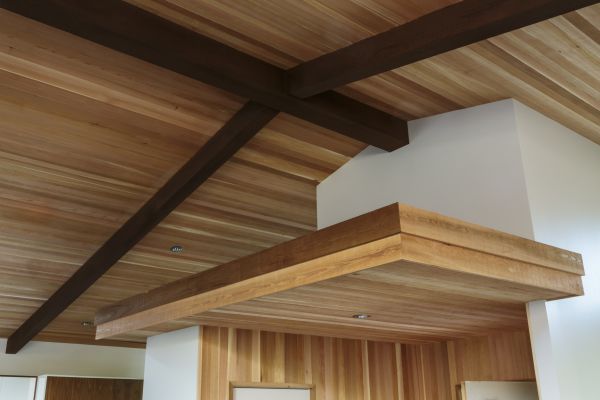 Faux Wood Beam Installation in Ames